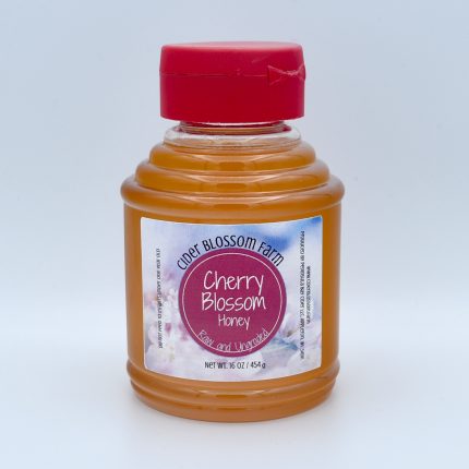 Cherry blossom honey bottle 16 oz